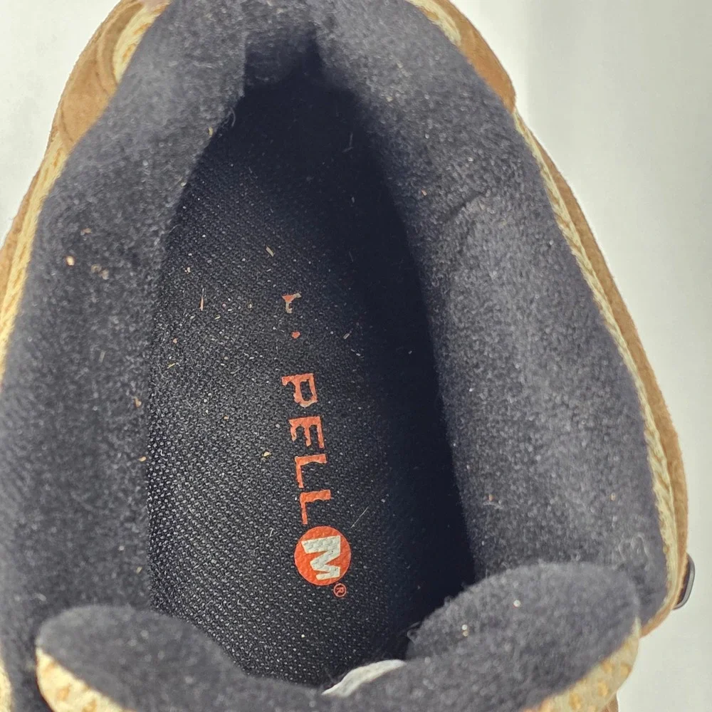 Merrell Womens Hiking Boots Waterproof Bracken Purple Size 8.5‎ Vibram Sole